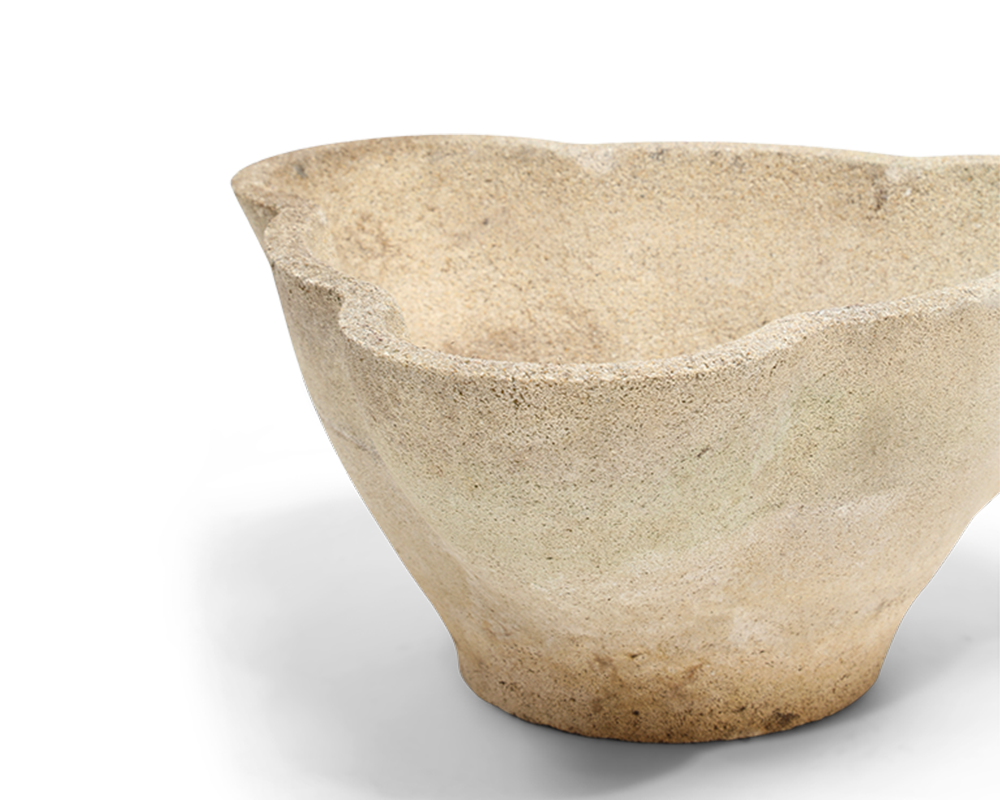 Large Scalloped Planter