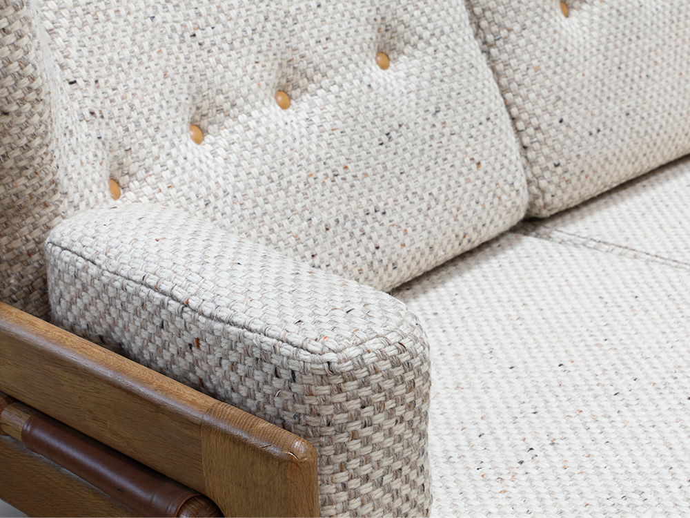 Guillerme et Chambron Oak 'Denis' Sofa