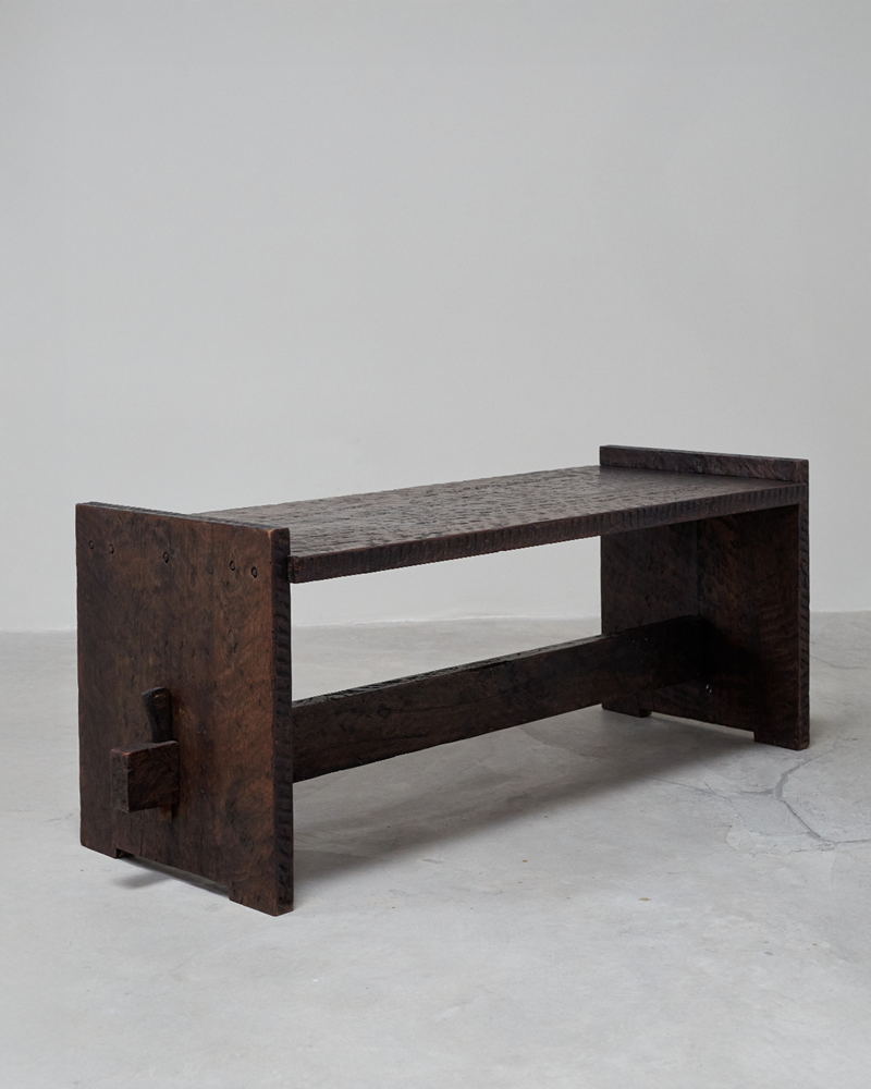 French table/bench solid wood