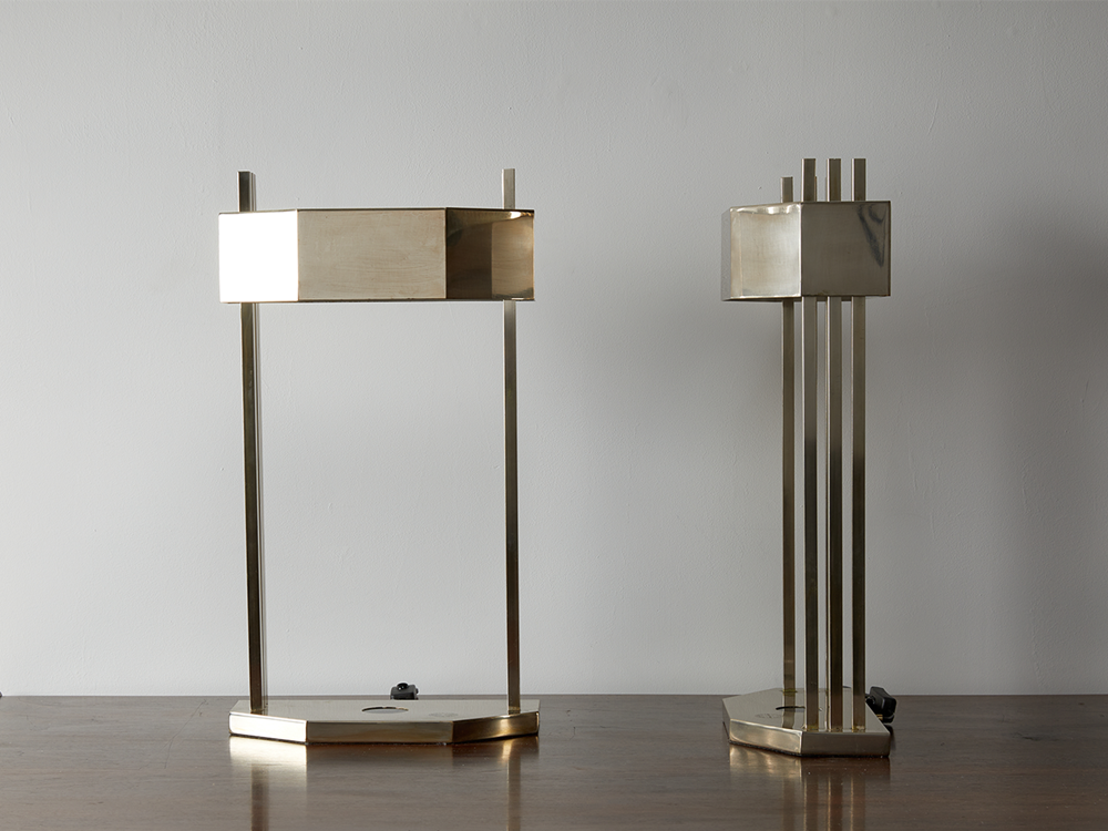 Pair of Marcel Breuer Bauhaus Table Lamps
