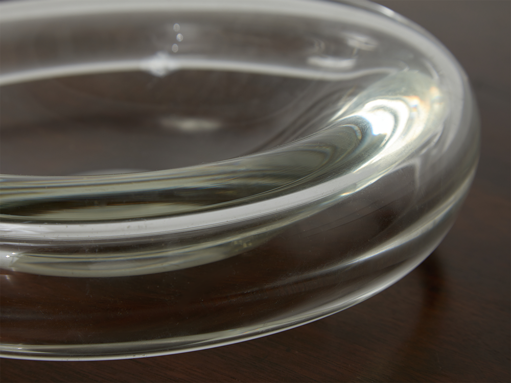 Hand Murano Blown Glass Bowl