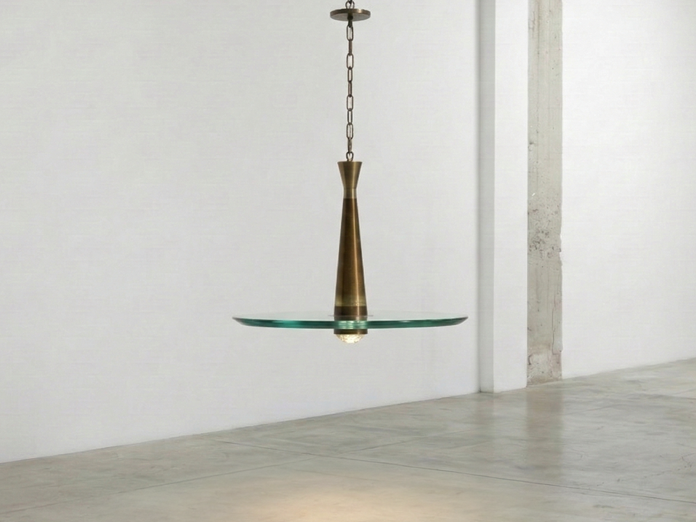Max Ingrand for Fontana Arte Chandelier