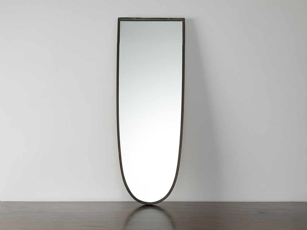 1950s Italian Shield Mirror