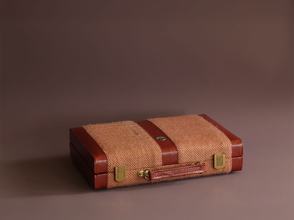 Aries of Beverly Hills Vintage Travel Backgammon