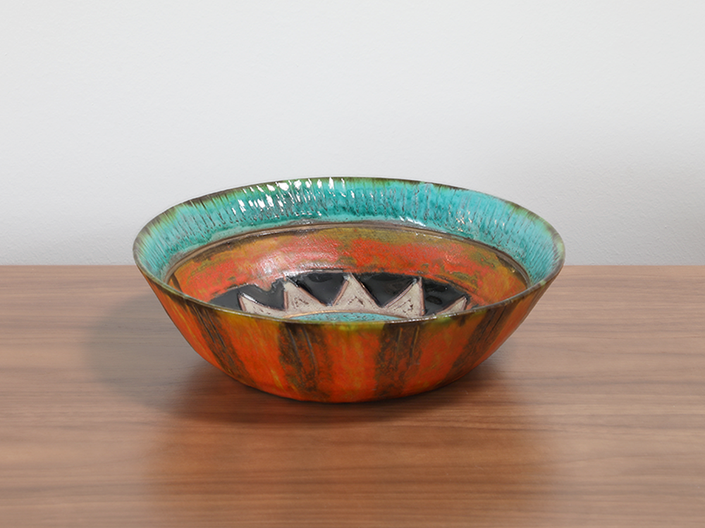 Emilia Palomba Italian Studio Pottery Bowl