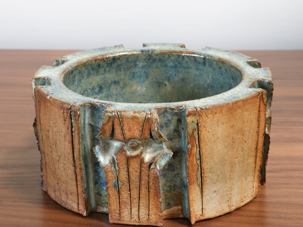 Lene Regius Stoneware Bowl w/ Pattern