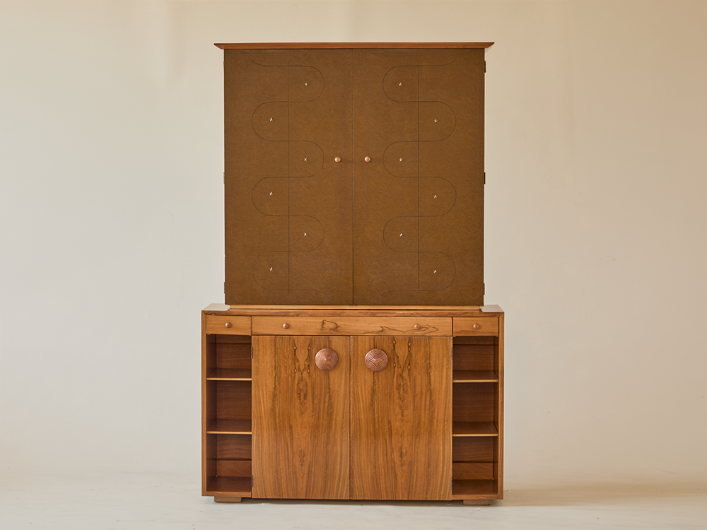 Gilbert Rohde Two-Piece Cabinet