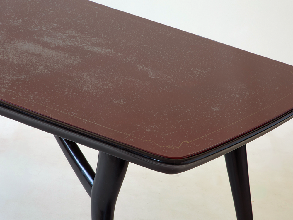 Ico Parisi Attributed Dining Table in Walnut, Italy c1950s