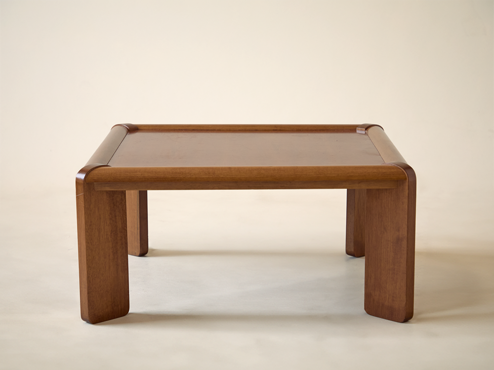 Italian Walnut Coffee Table c1960s