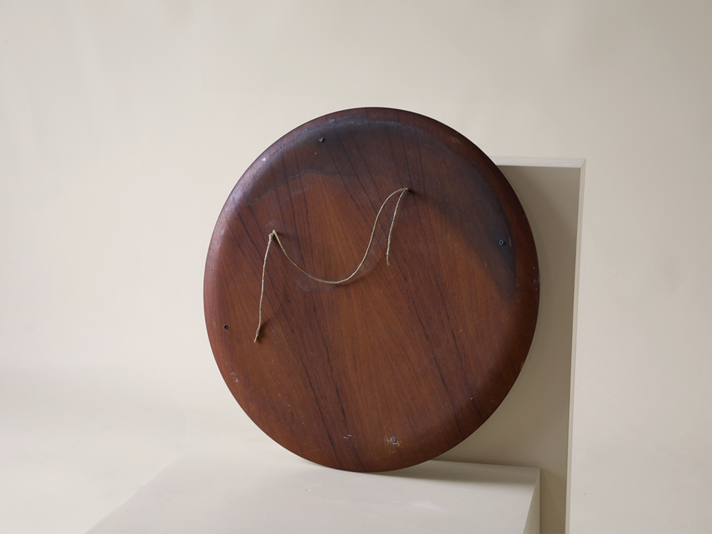 Scandinavian Teak Wall Mirror, Denmark c1960s