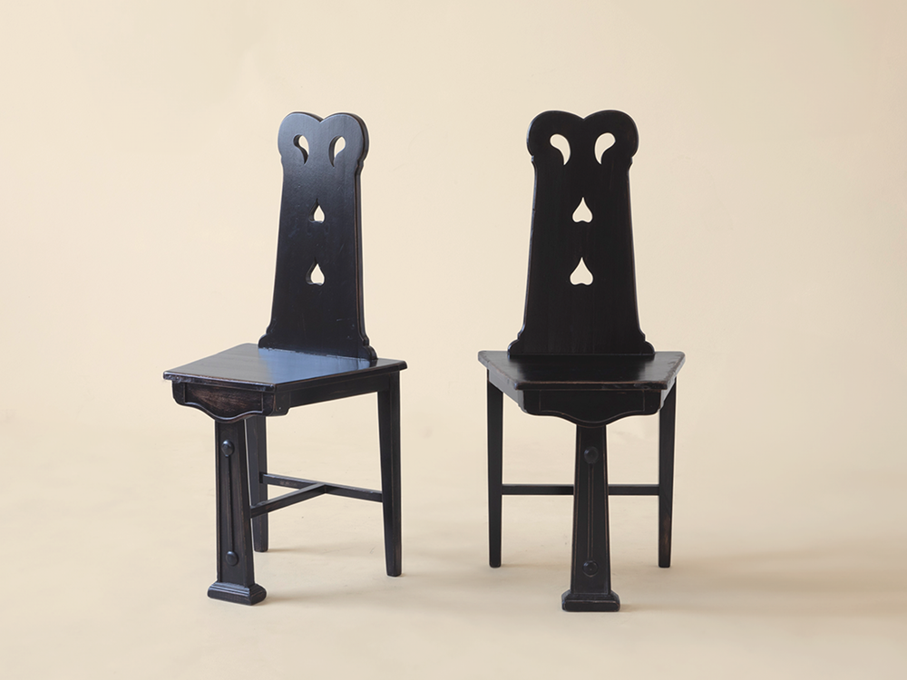 Liberty Style Chairs, Italy c1920s