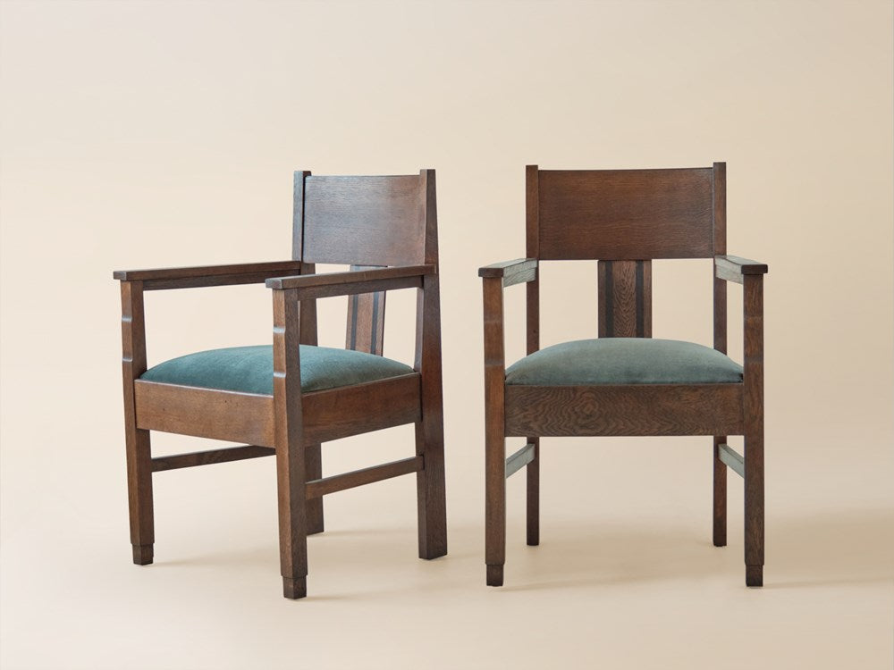 Pair of Italian Art Deco Chairs, c1930s