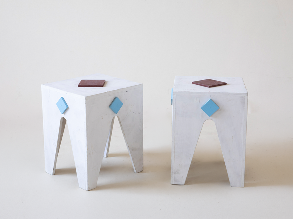 Italian Wood Stools