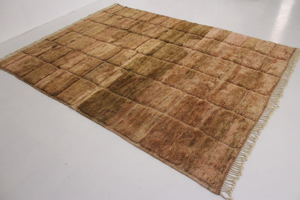 Ombre Brown Beni Mrit Rug
