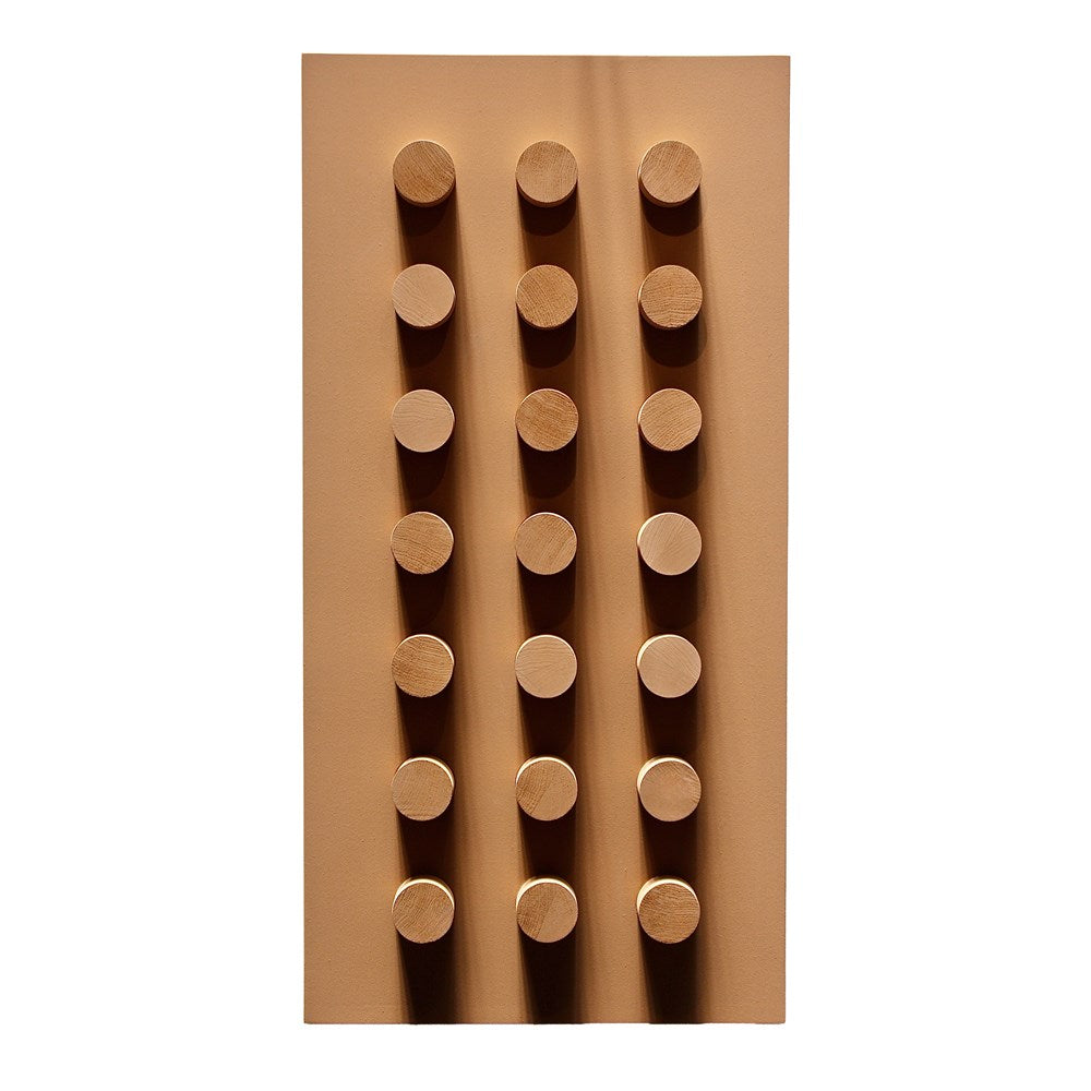 "Brown Ochre" Peg Work