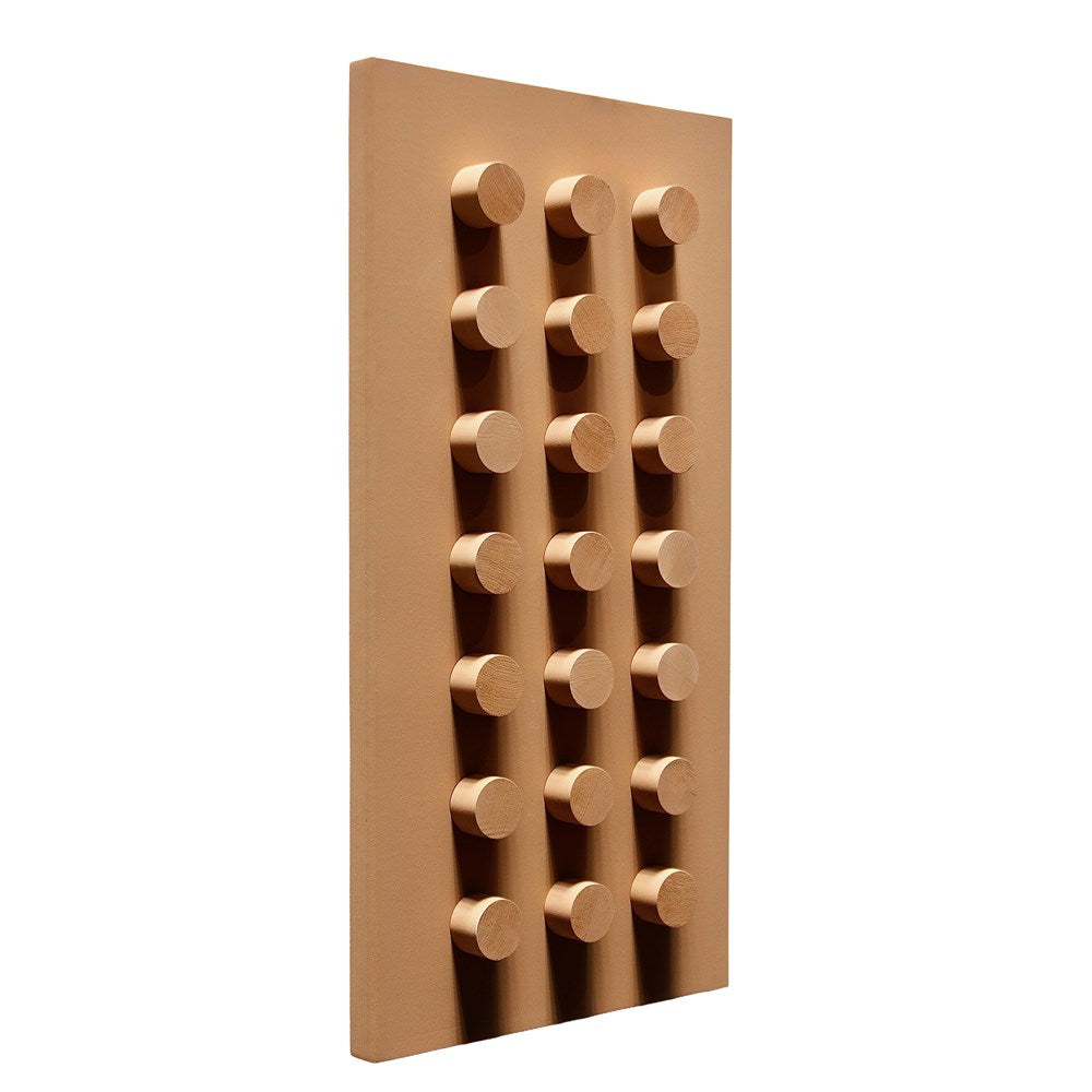 "Brown Ochre" Peg Work