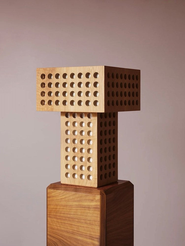Cuadra Table Lamp - White Oak