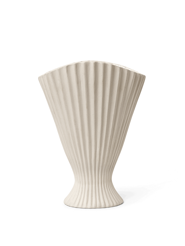 Fountain Large Vase - Off White