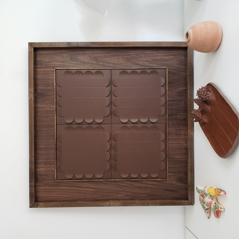 Tile Composition Wall Sculpture