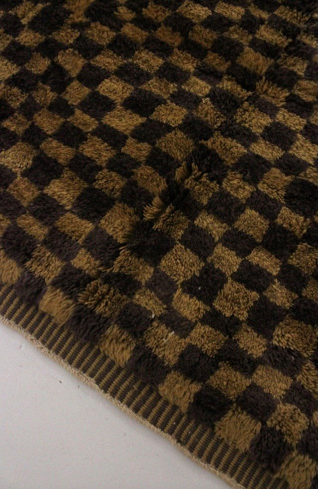 Atlas Mountain Weavers: Handwoven Wool Beni Mrit Rug