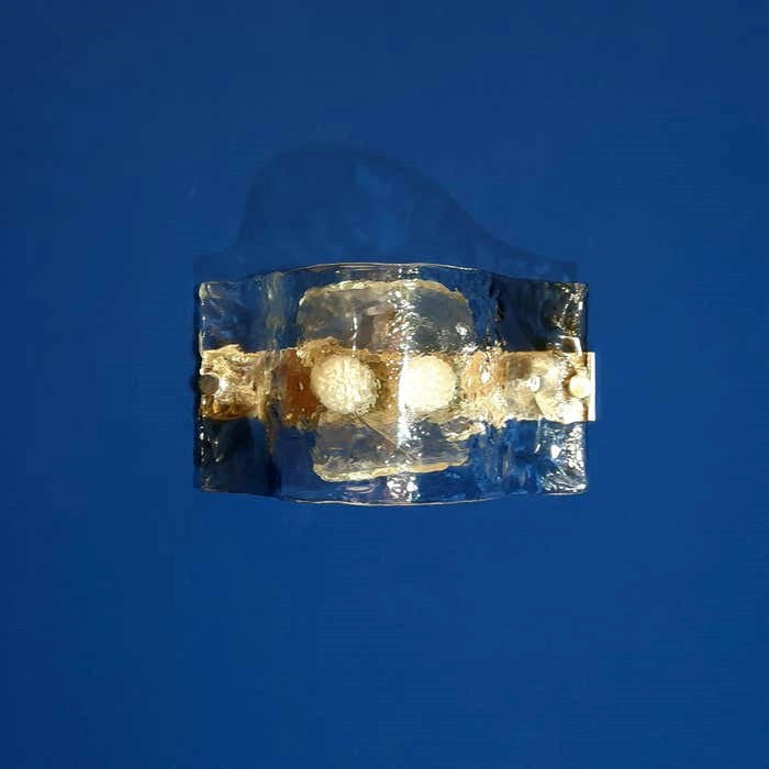 Pair of Cloud Sconces, by Carlo Nason for A.V.Mazzega, Italy, c1969