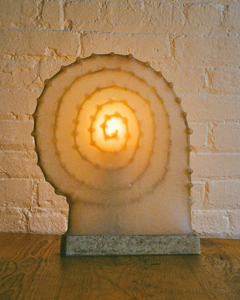 Spiral Partition Table Lamp