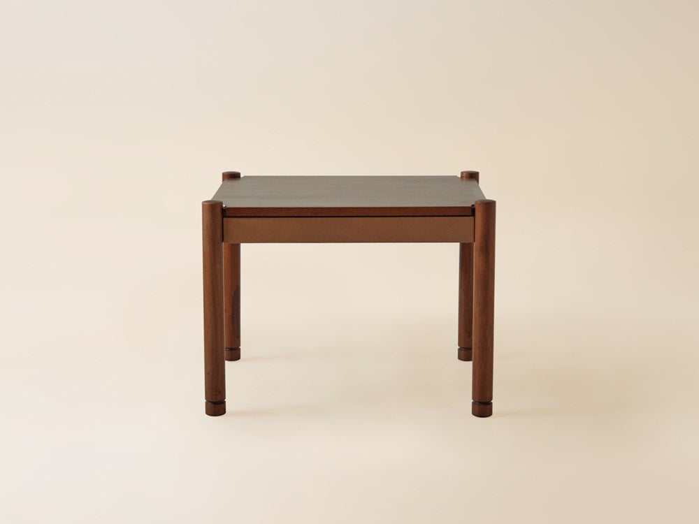 Osvaldo Borsani Table in Wood and Leather, Italy, c1950s
