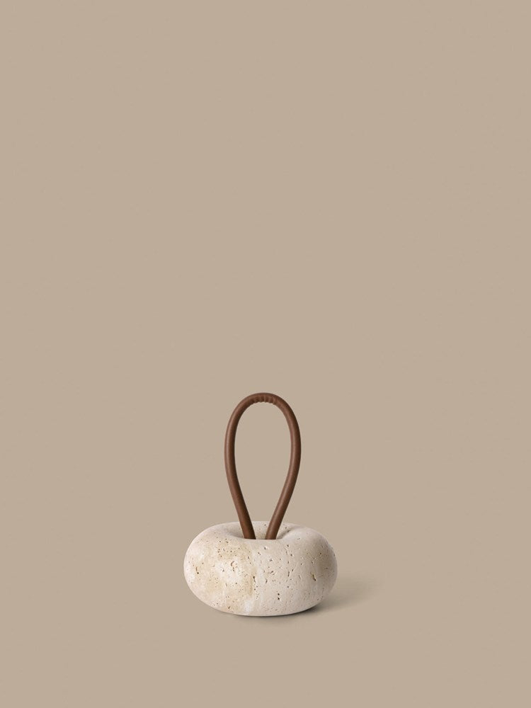 Wa Door Stopper - Travertine