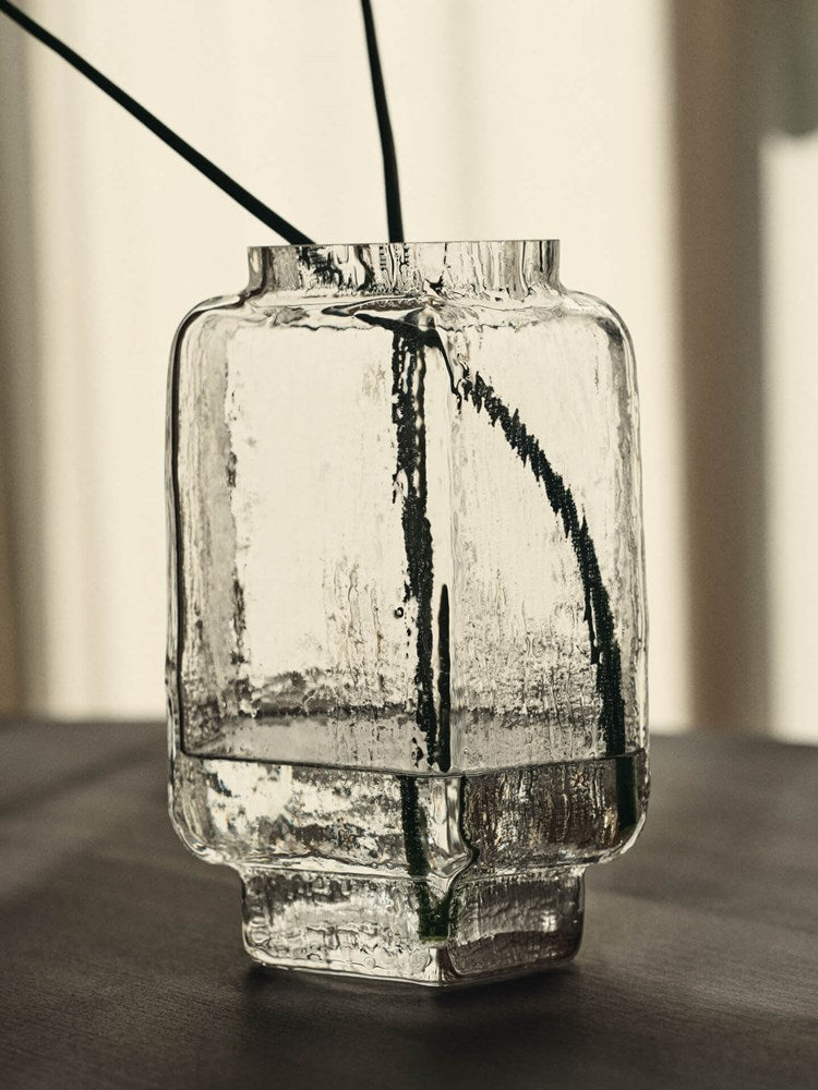 Mokuri Vase - H25 - Clear