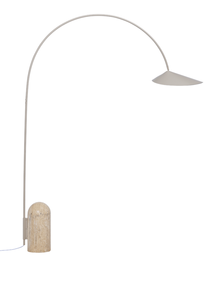 Arum Arched Floor Lamp - Cashmere - UL