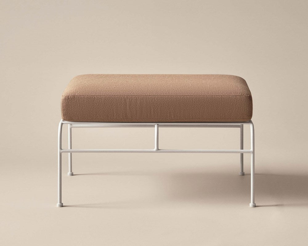 Hinterland Ottoman - White / Desert Sand