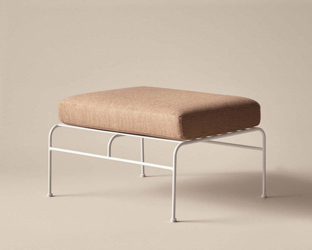 Hinterland Ottoman - White / Desert Sand