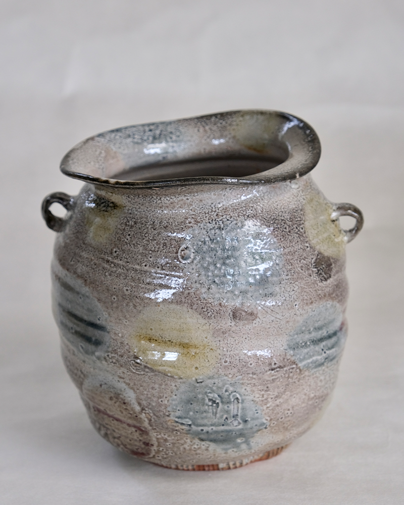 Wiggly Shino Pot