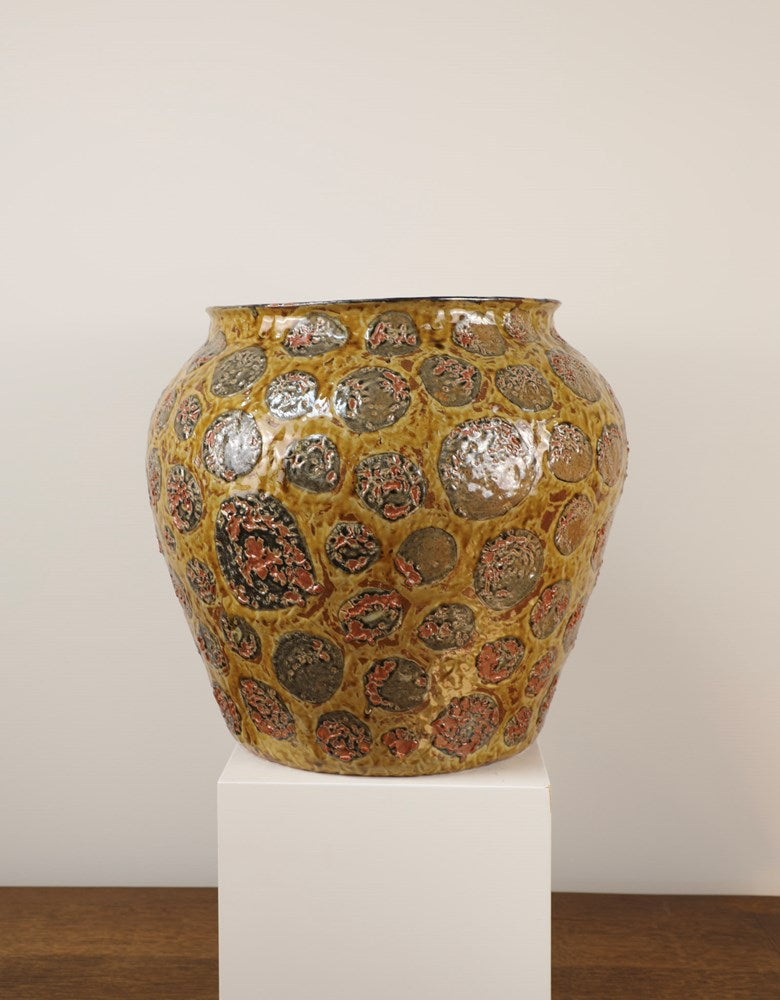Amber Dot Tsubo Vessel