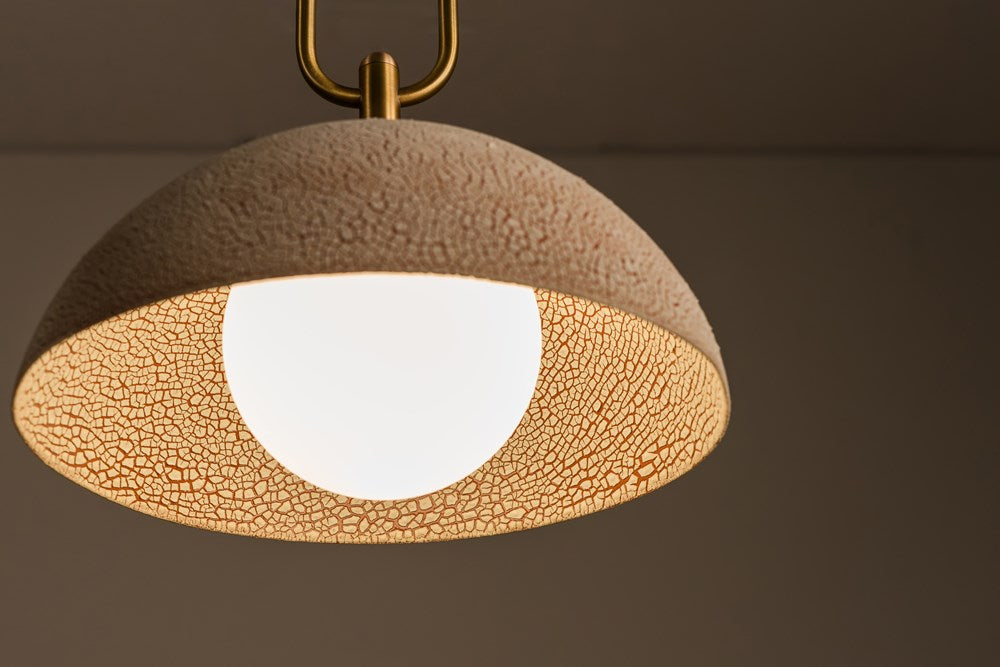 Bancroft Pendant 12" Hemisphere