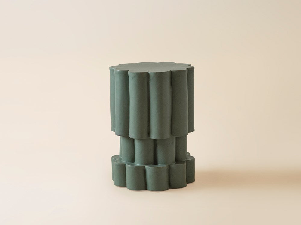 Triple Tier Cloud Side Table - Cool Artichoke