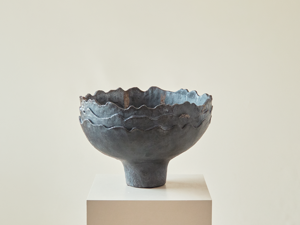 Anagama Pedestal Vessel
