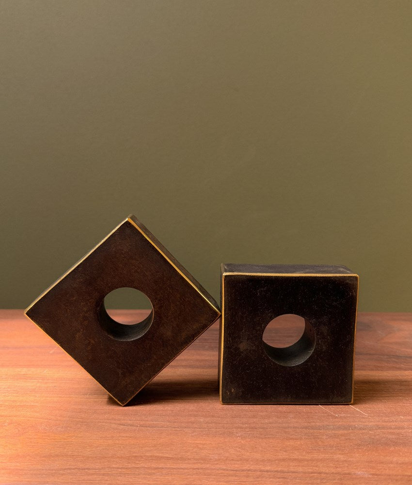 #4575-1 "Square" Bookends