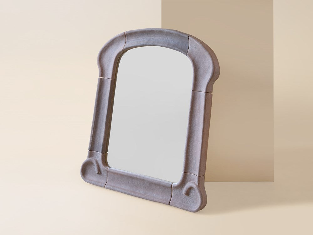 Mauve Column Mirror