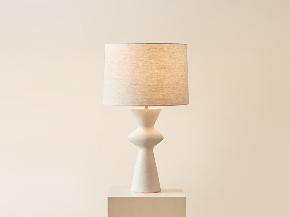 Tiberius Lamp - Stone