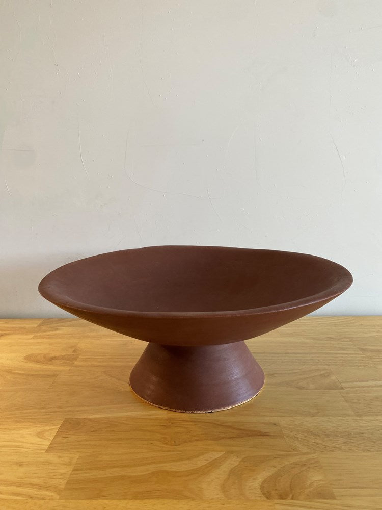 Tall Footed Bowl 14"