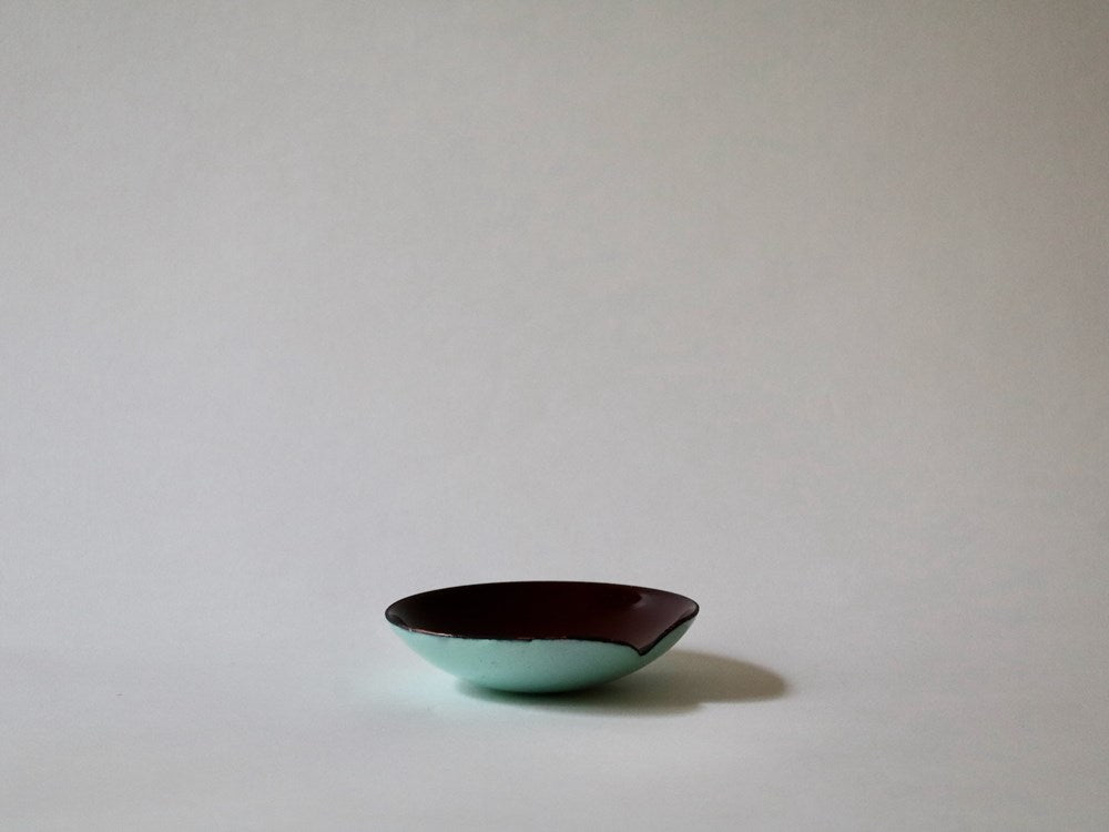 Enamel Flower Bowl