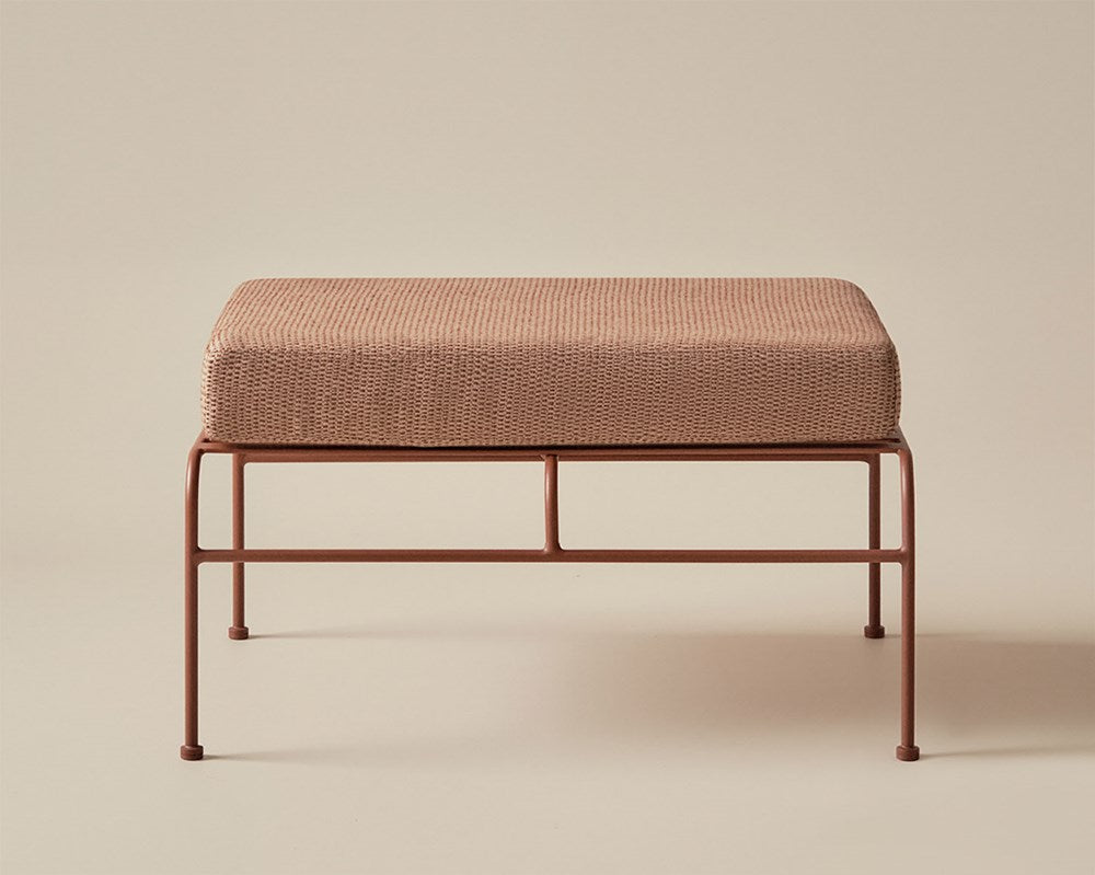 Hinterland Ottoman - Terracotta / Sandstone Rust
