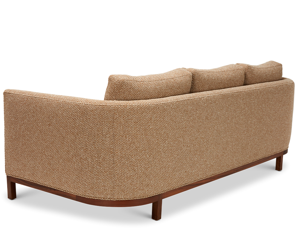 Curved Back Sofa