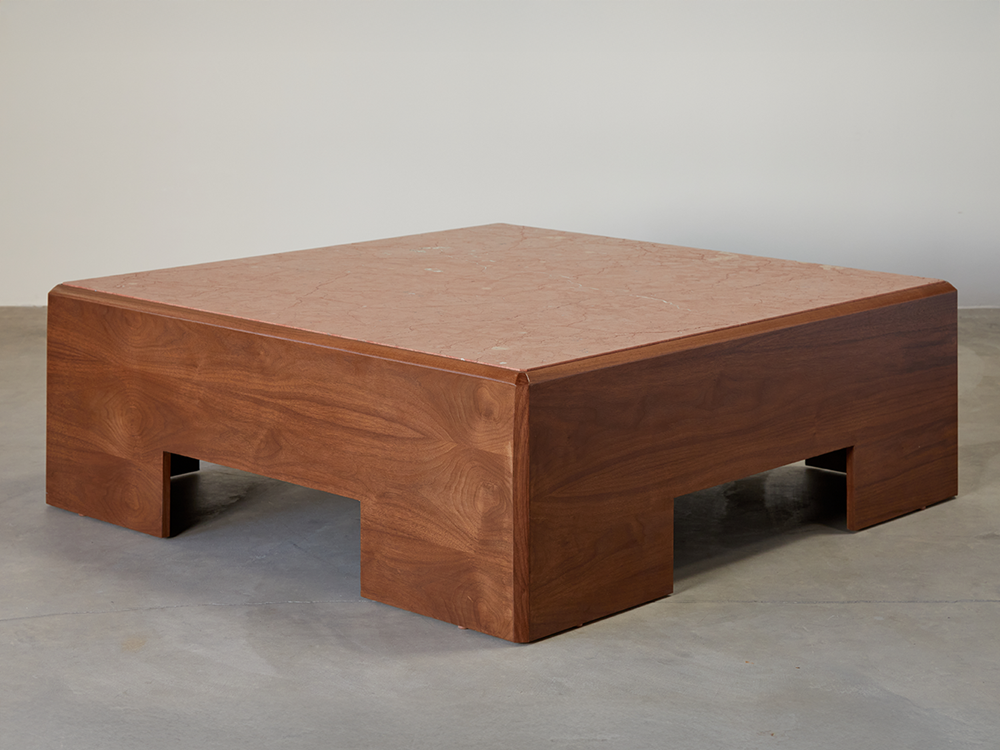 Josh Greene Design x LF - Clearman Coffee Table w/ Stone Top