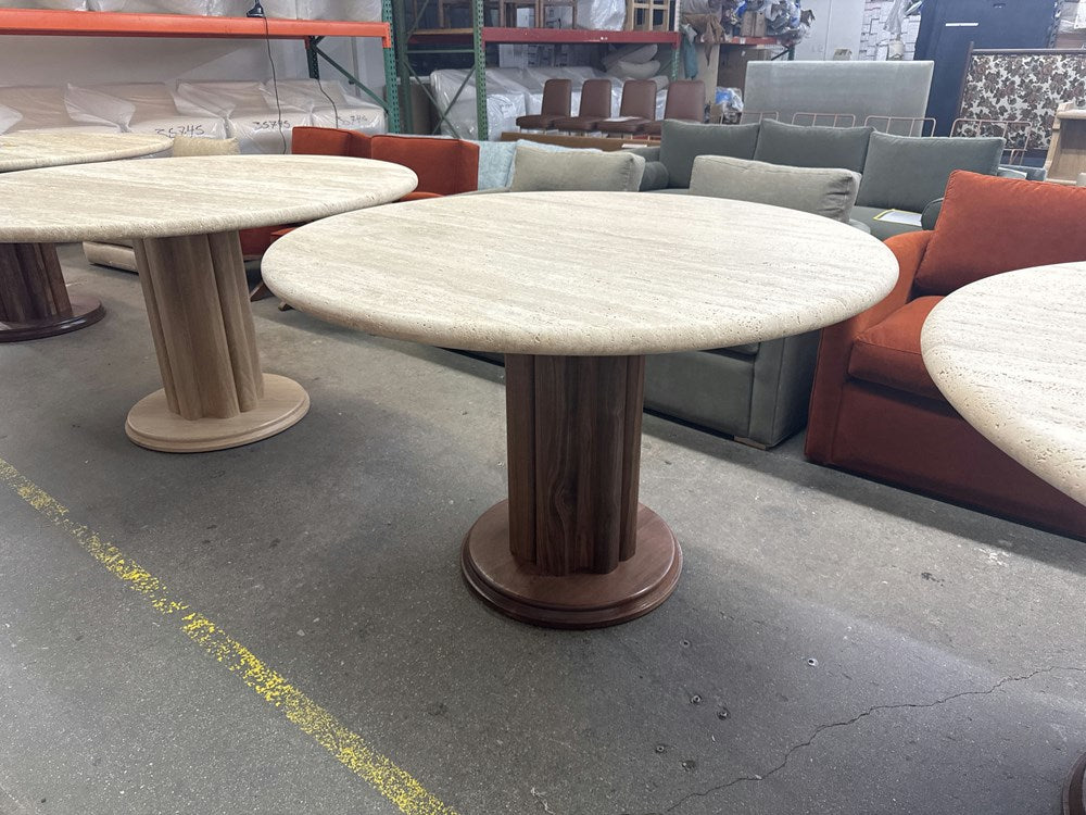 San Rafael Round Pedestal Dining Table 50"