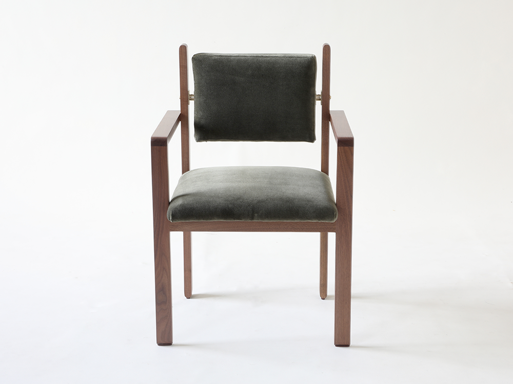 Morro Dining Side Chair w/ Upholstered Seat