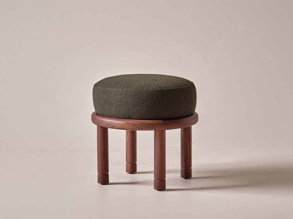 Petite Moreno Ottoman