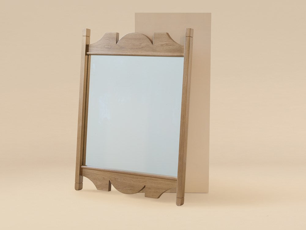San Rafael Wall Mirror 44" in Light Oak