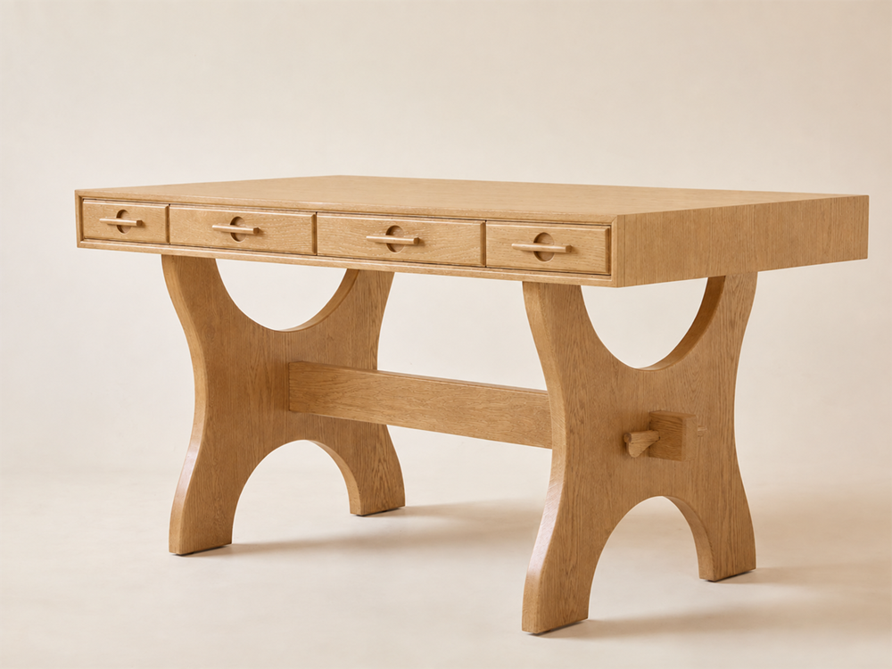 Ojai Desk in Light Oak